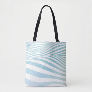 Abstract water texture made by hand painted waterc tote bag