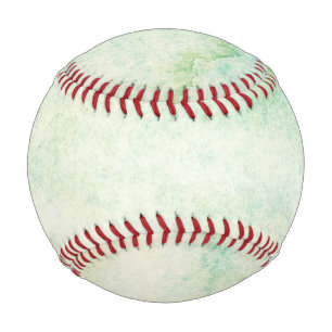 Abstract  watercolor background baseball