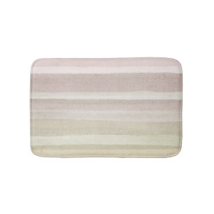 Abstract watercolor background bath mat