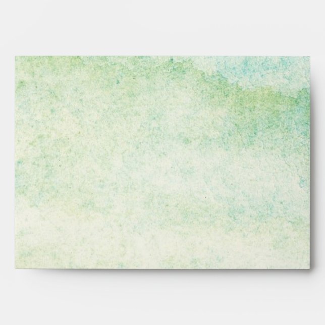 Abstract  watercolor background envelopes (Front)