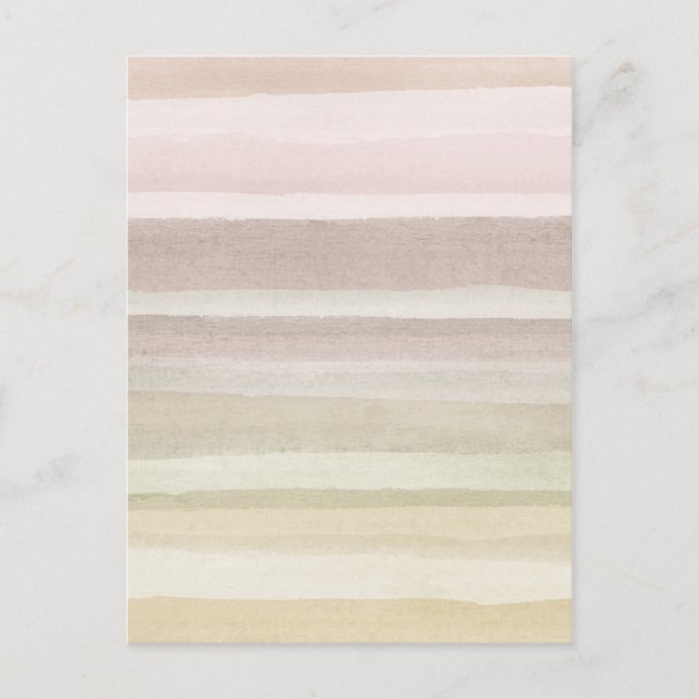 Abstract watercolor background postcard (Front)