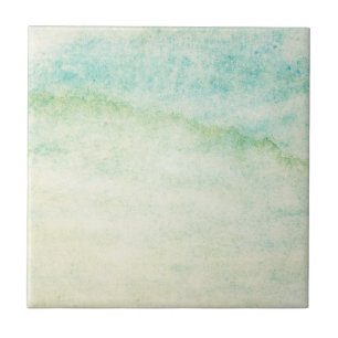 Abstract watercolor background tile
