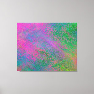 Abstract Watercolor Canvas Print