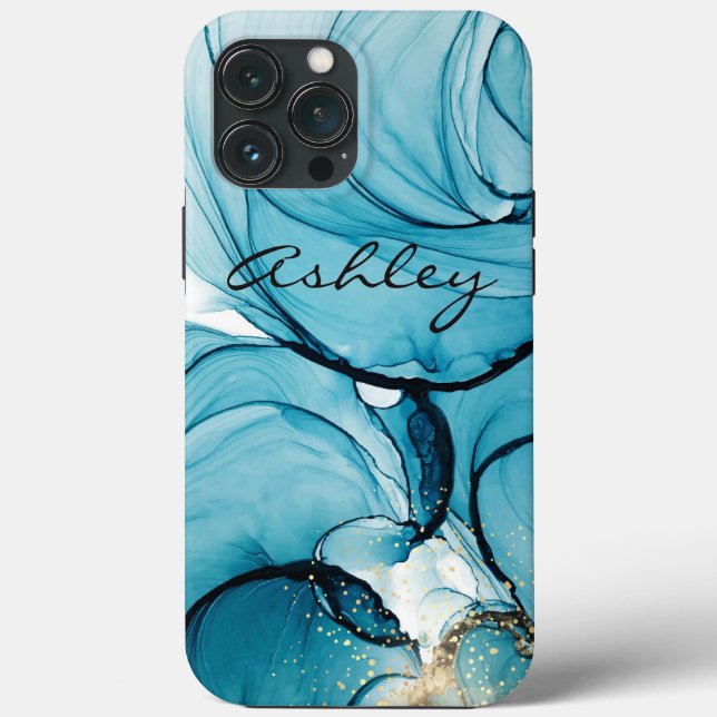 Abstract Watercolor Case-Mate iPhone Case (Back)
