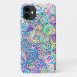 Abstract Watercolor iPhone 11 Case