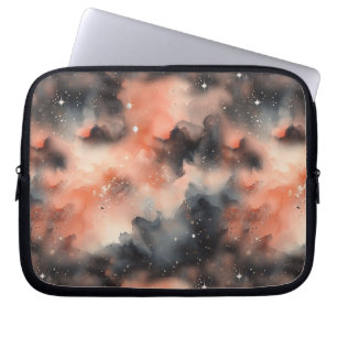 Abstract Watercolor Celestial Symphony Laptop Sleeve