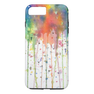Abstract Watercolor Drippy Art iPhone 8 Plus/7 Plus Case