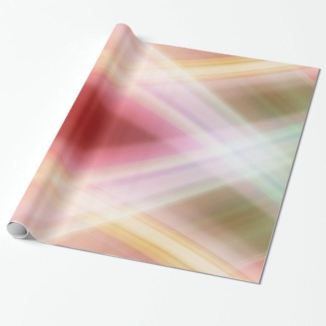 Abstract Watercolor Elegant hand painted Wrapping Paper (Unrolled)