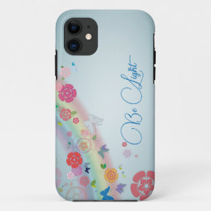 Abstract watercolor flowers iPhone Case