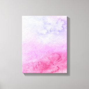 Abstract watercolor hand painted background 11 canvas print