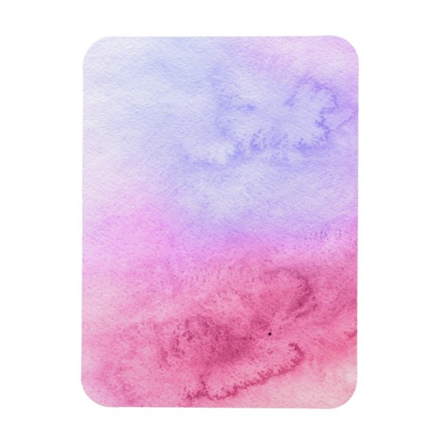 Abstract watercolor hand painted background 11 magnet (Vertical)