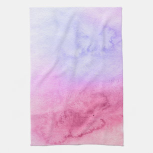 Abstract watercolor hand painted background 11 tea towel
