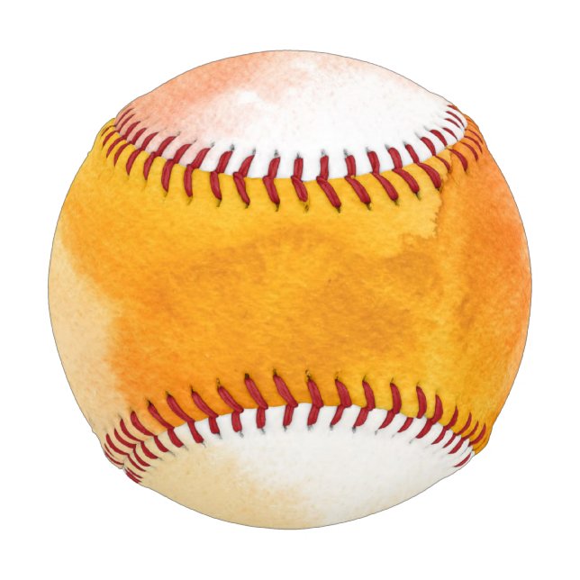 Abstract watercolor hand painted background 13 baseball (Front)