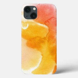 Abstract watercolor hand painted background 13 iPhone 13 case