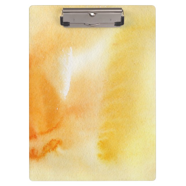 Abstract watercolor hand painted background 14 clipboard (Front)