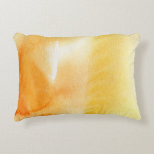 Abstract watercolor hand painted background 14 decorative cushion