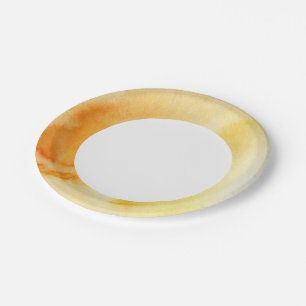 Abstract watercolor hand painted background 14 paper plate