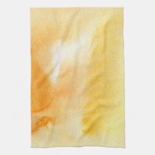 Abstract watercolor hand painted background 14 tea towel