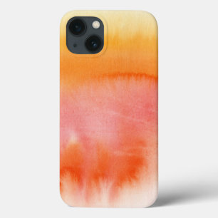 Abstract watercolor hand painted background 17 iPhone 13 case