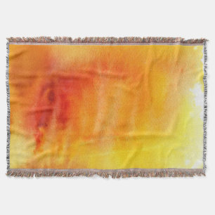 Abstract watercolor hand painted background 19 2 throw blanket