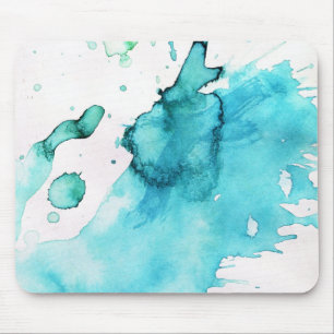 Abstract watercolor hand painted background 2 mouse mat