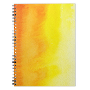 Abstract watercolor hand painted background 2 notebook