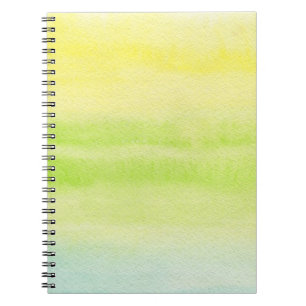 Abstract watercolor hand painted background 2 notebook