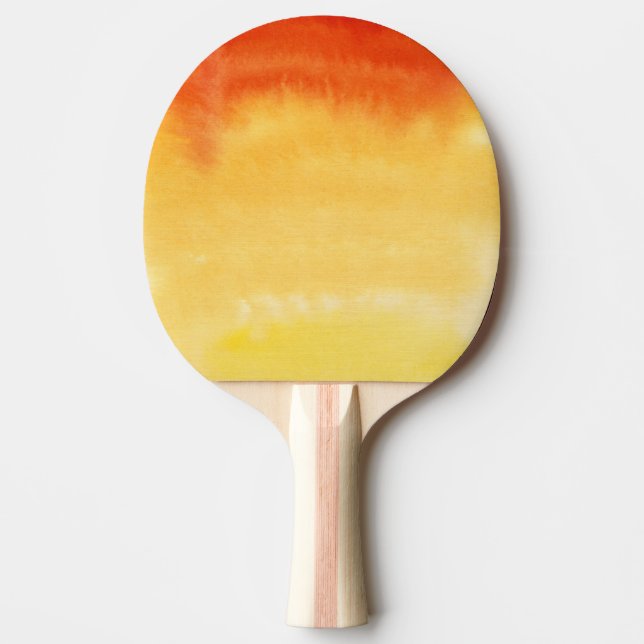 Abstract watercolor hand painted background. 2 ping pong paddle (Front)