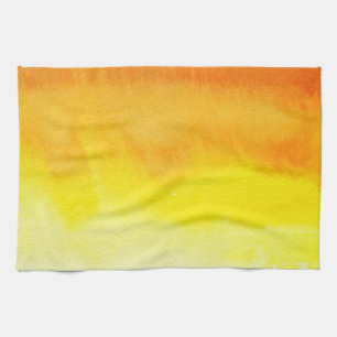 Abstract watercolor hand painted background 2 tea towel