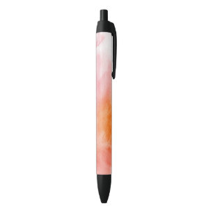 Abstract watercolor hand painted background 3 2 black ink pen