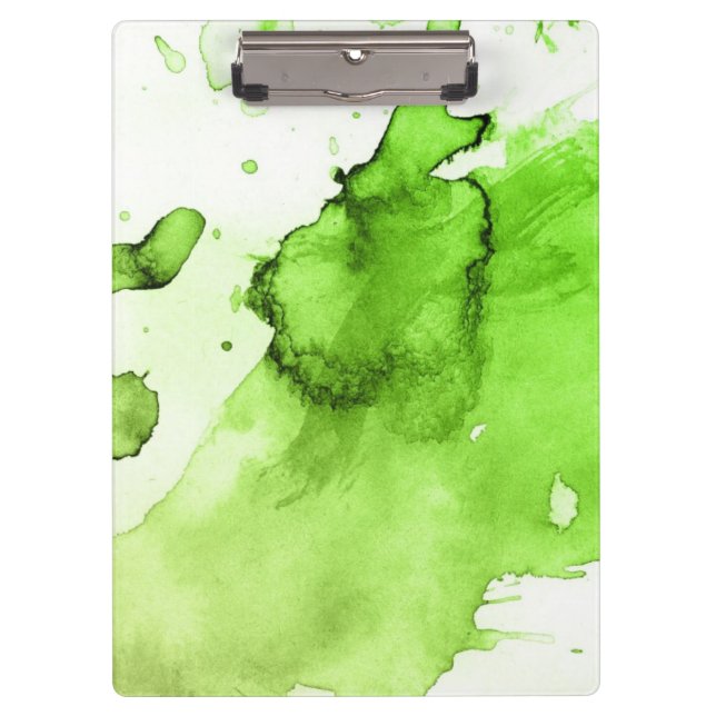 Abstract watercolor hand painted background 3 clipboard (Front)