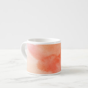 Abstract watercolor hand painted background 3 espresso cup