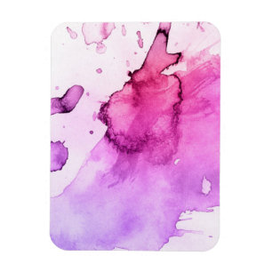 Abstract watercolor hand painted background 5 magnet