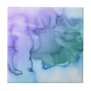 Abstract watercolor hand painted background 6 tile
