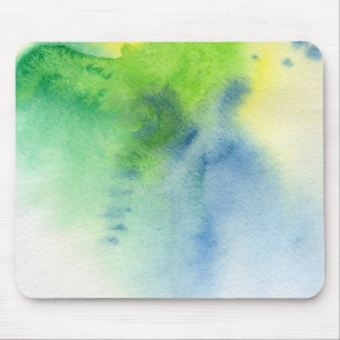 Abstract watercolor hand painted background 8 mouse mat