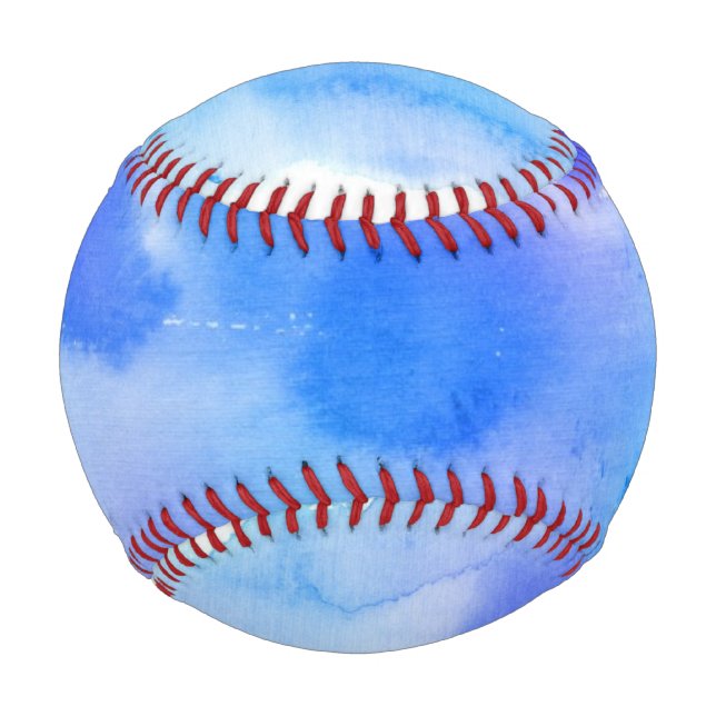 Abstract watercolor hand painted background. baseball (Front)