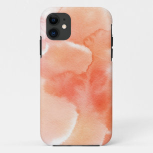 Abstract watercolor hand painted background iPhone 11 case