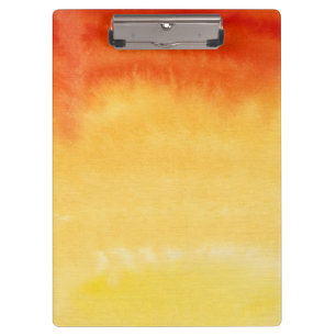 Abstract watercolor hand painted background. clipboard