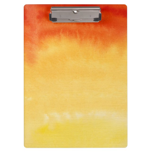 Abstract watercolor hand painted background. clipboard (Front)