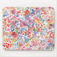 Abstract Watercolor Loose Florals