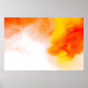 Abstract watercolor luxury fluid art painting. han poster