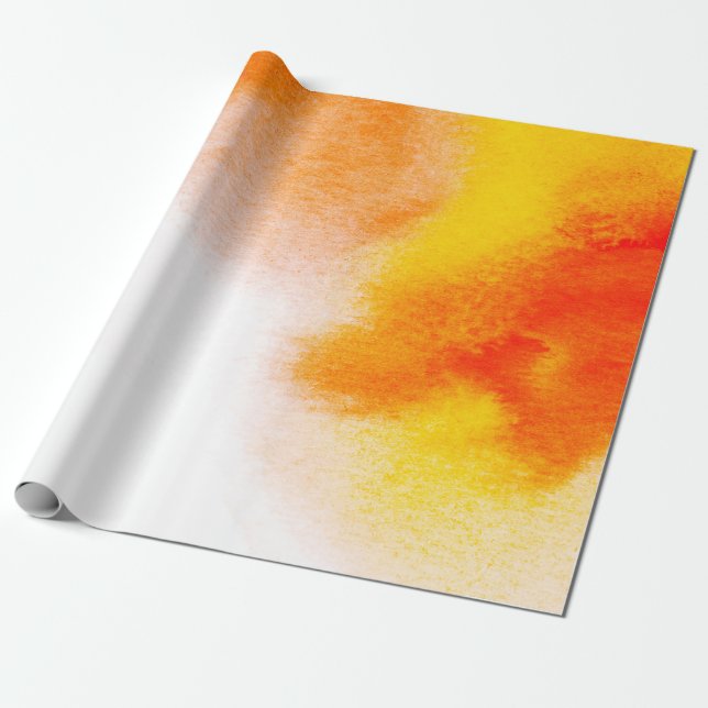 Abstract watercolor luxury fluid art painting. han wrapping paper (Unrolled)