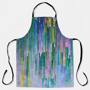 Abstract watercolor, oil paint background. apron
