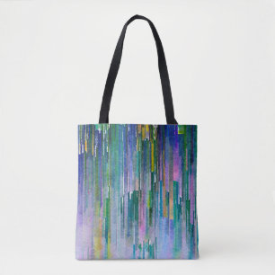 Abstract watercolor, oil paint background. tote bag