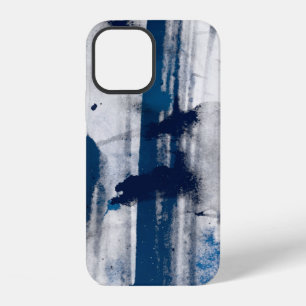 Abstract watercolor on paper. Colourful art textur iPhone 12 Case