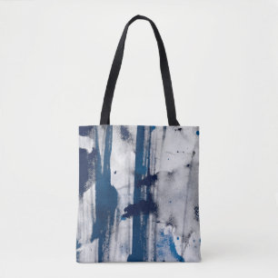 Abstract watercolor on paper. Colourful art textur Tote Bag