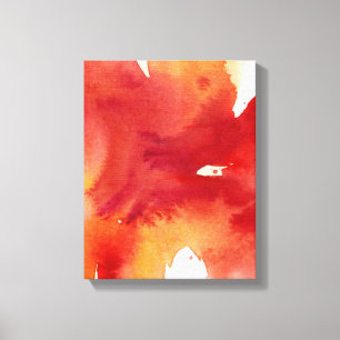 Abstract watercolor paintings canvas print
