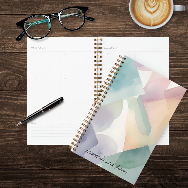 Abstract Watercolor  Planner (Creator Uploaded)