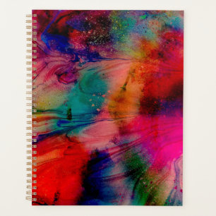 Abstract Watercolor Planner