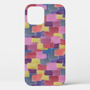 Abstract watercolor: seamless splash background. iPhone 12 case